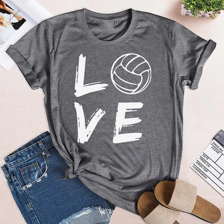 Love Volleyball Classic   T-shirt Tee -03776-Annaletters