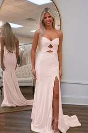 strapless open back dress Dancing Queen 4262 main image 0