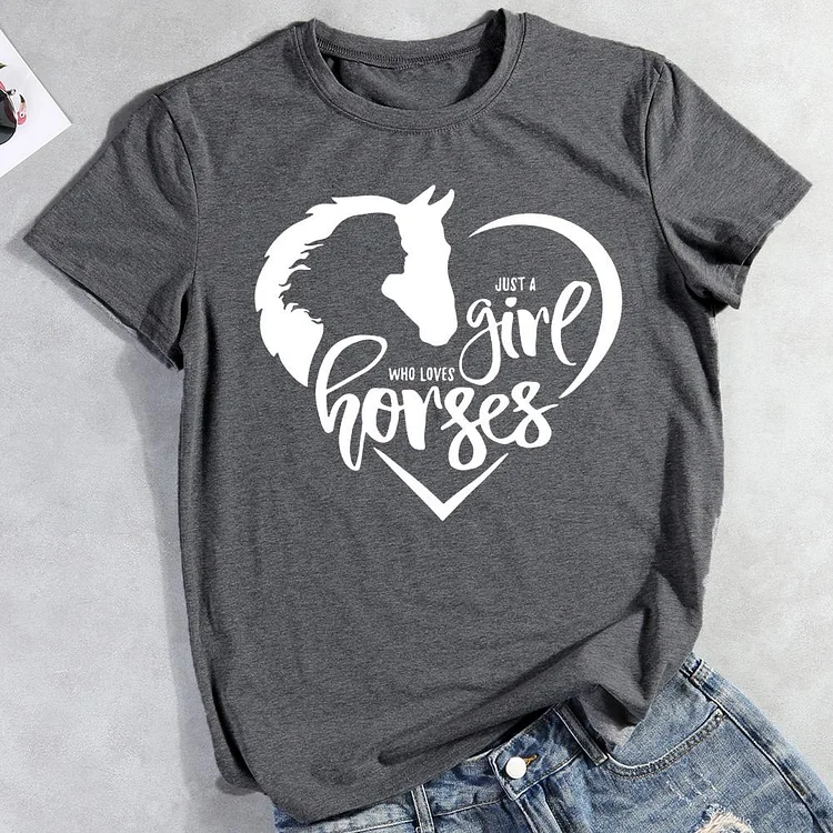 PSL - Horse Girl T-shirt Tee -012131