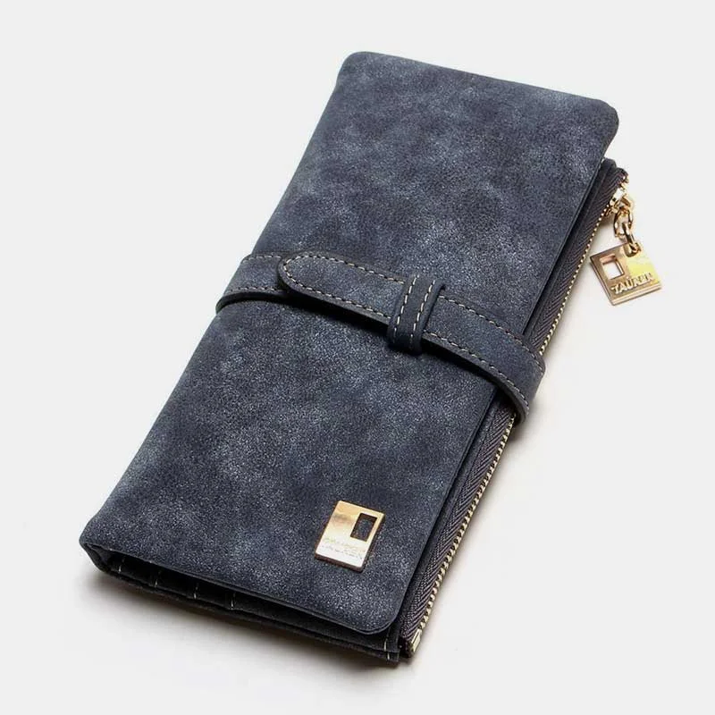 Lightweight Vintage LargeCapacity Long Wallet