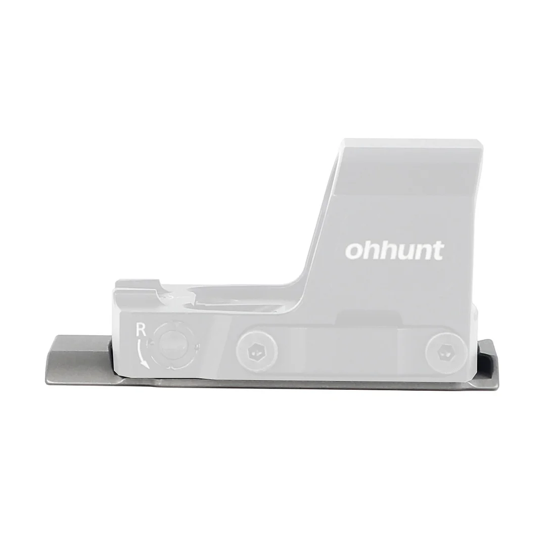 ohhunt® Red Dot Sight Adapter Plate Compatible with Smith & Wesson MP 2.0 Optics Ready/CORE Holosun 407K/507K/EPS Carry/Osight S/RomeoZero
