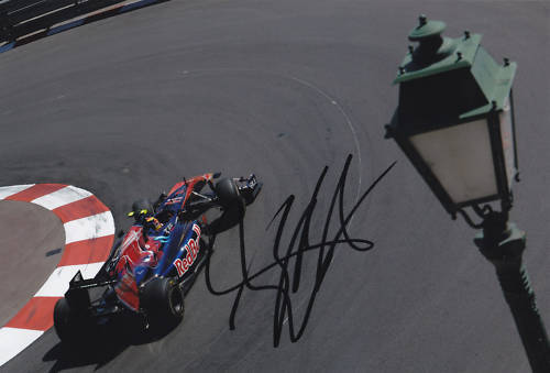 Famous F1 Driver Jamie Alguersuari Signed Photo Poster painting.