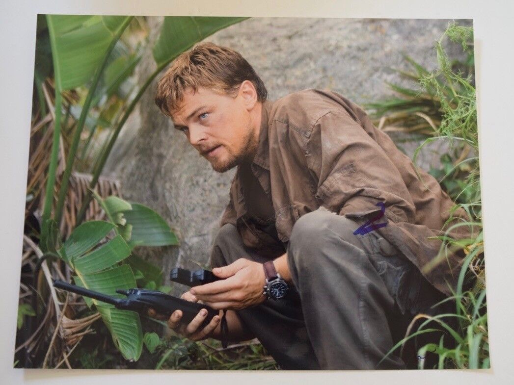 Leonardo Dicaprio Signed Autographed 11x14 Photo Poster painting BLOOD DIAMOND COA VD