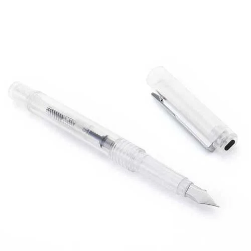 0.38/0.5mm Transparent Fountain pen DIY Sketch Drawing Font Decoration Scrapbook Journal Diary Art Pens School Supplie Gift