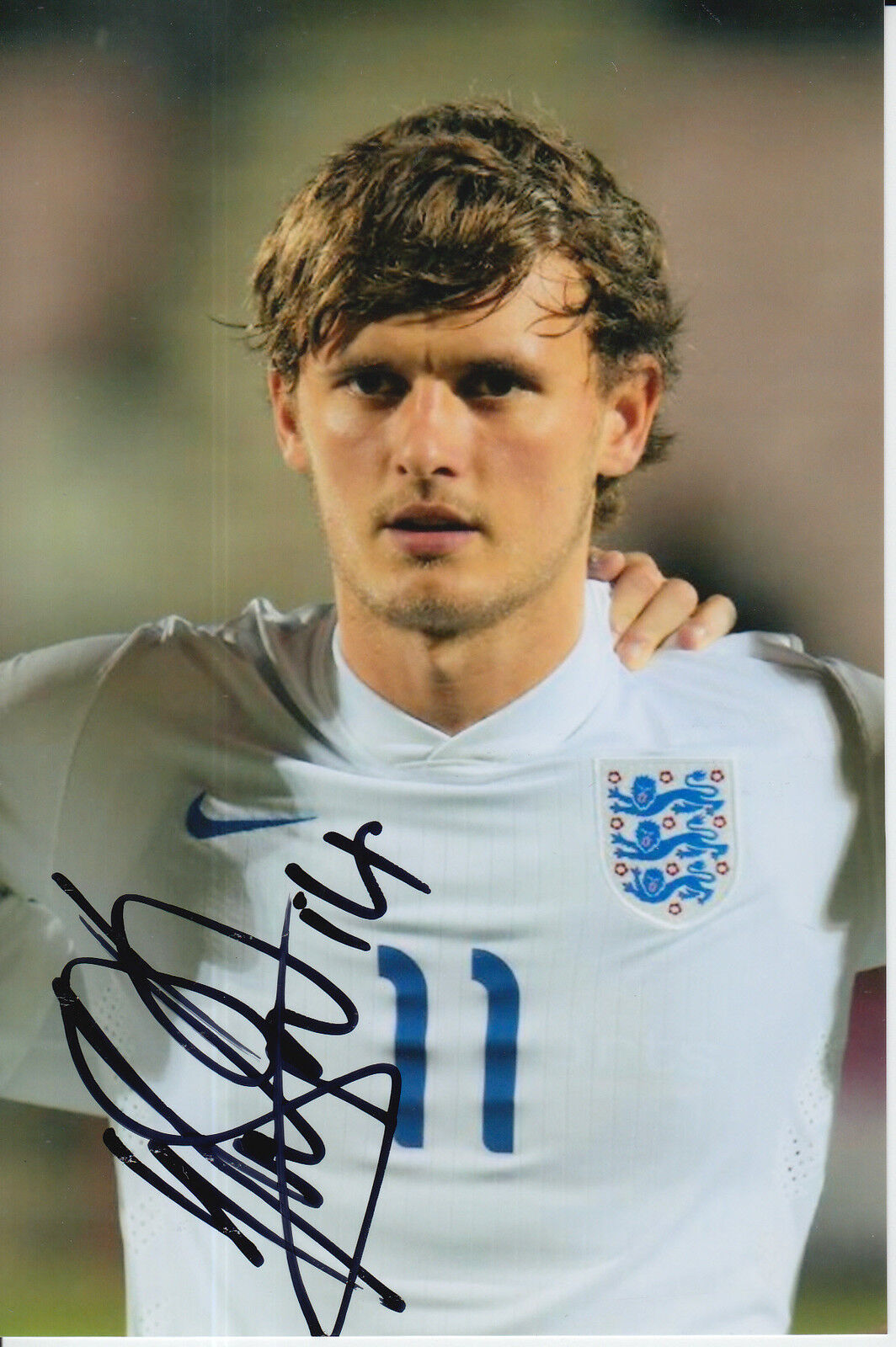 ENGLAND HAND SIGNED JOHN SWIFT 6X4 Photo Poster painting 2.