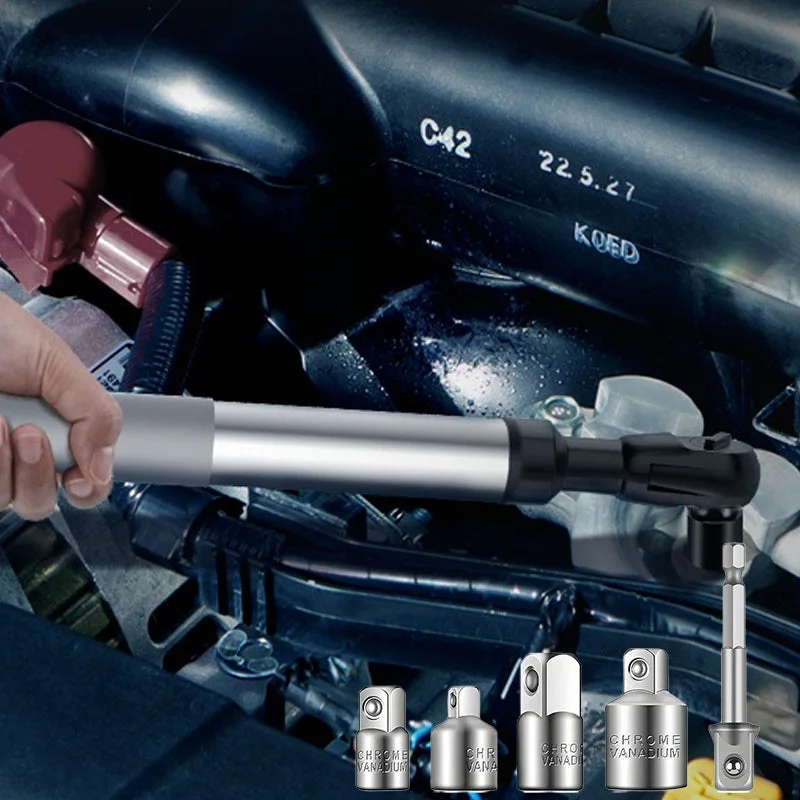 Hardvoro Heavy Duty Wrench Extension Bar – Torque Booster for Tight Spaces
