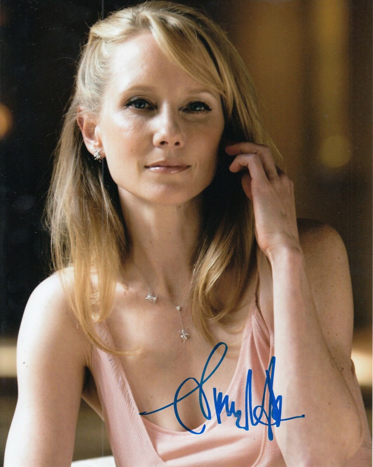 ANNE HECHE signed (HUNG) TV SHOW 8X10 autographed Photo Poster painting *Jessica Haxon* W/COA #3