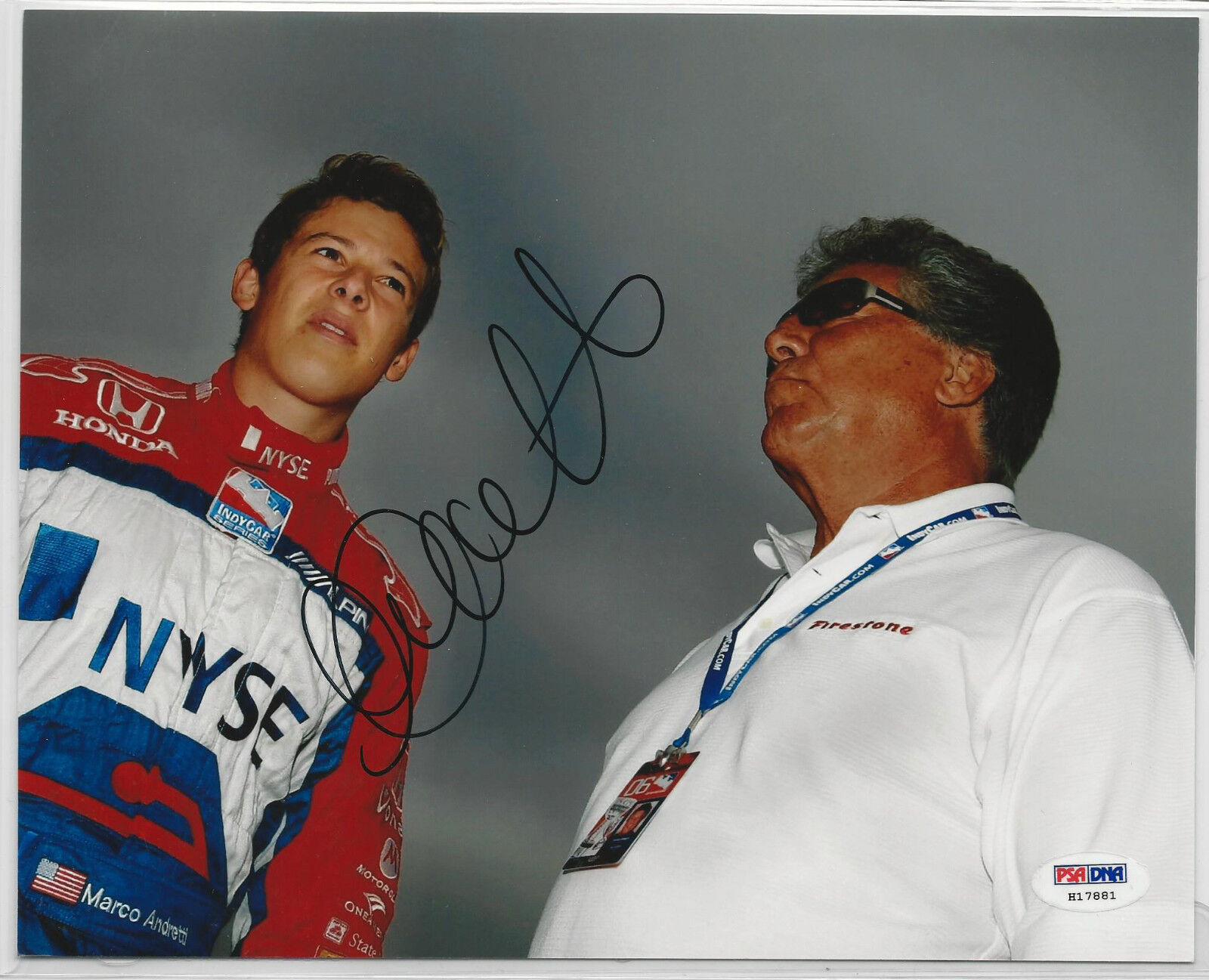 Marco Andretti Hand Signed Autographed 8x10 Picture Photo Poster painting PSA/DNA INDY Racing