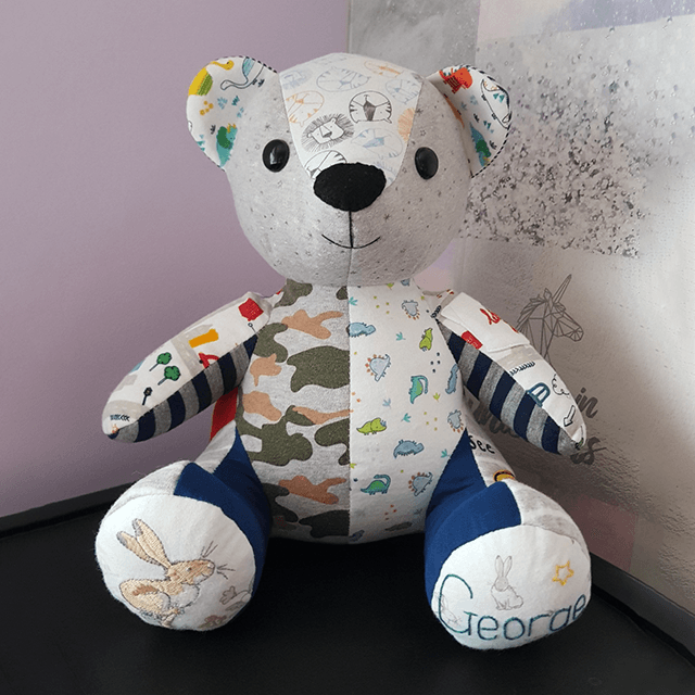 Memory Bear Template Set(9 PCS)-With Instructions