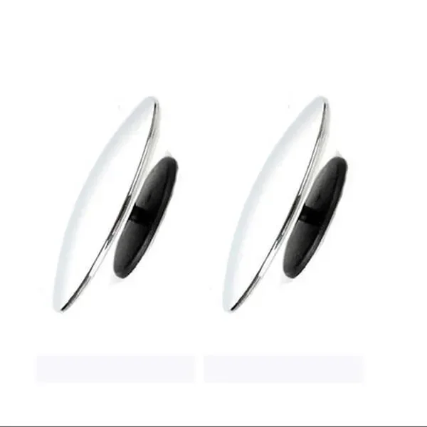 New 360 Degree HD Blind Spot Adjustable 2Pcs Car Rearview Convex for Reverse Wide Angle Vehicle Parking Rimless Mirror