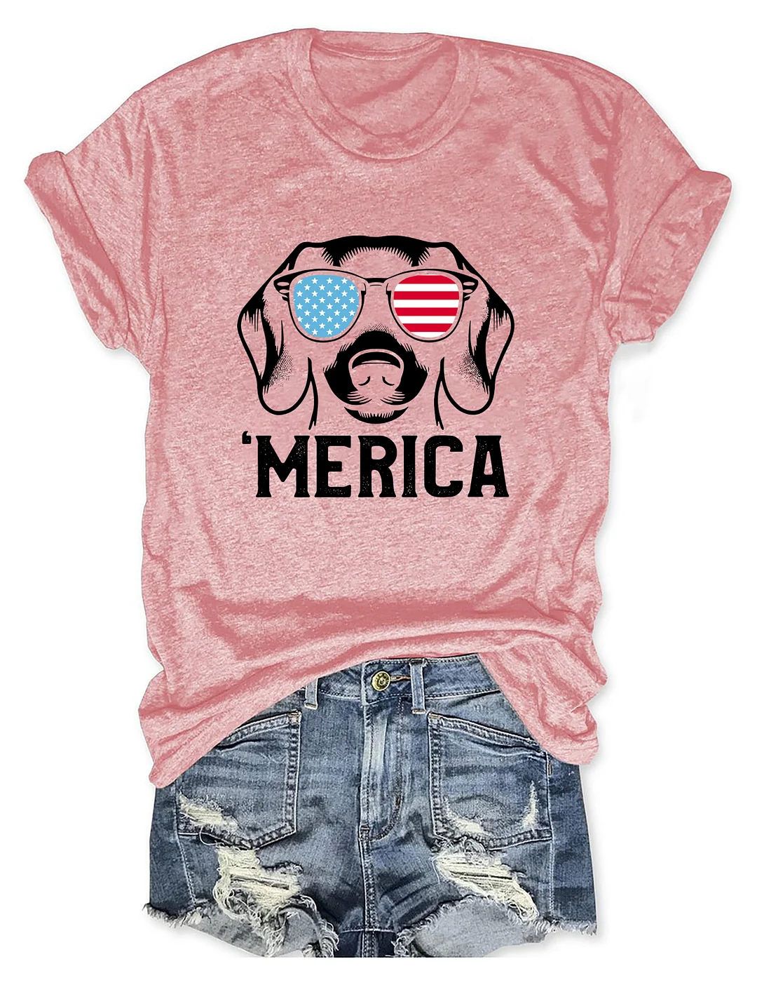 Merica Dachshund T-shirt