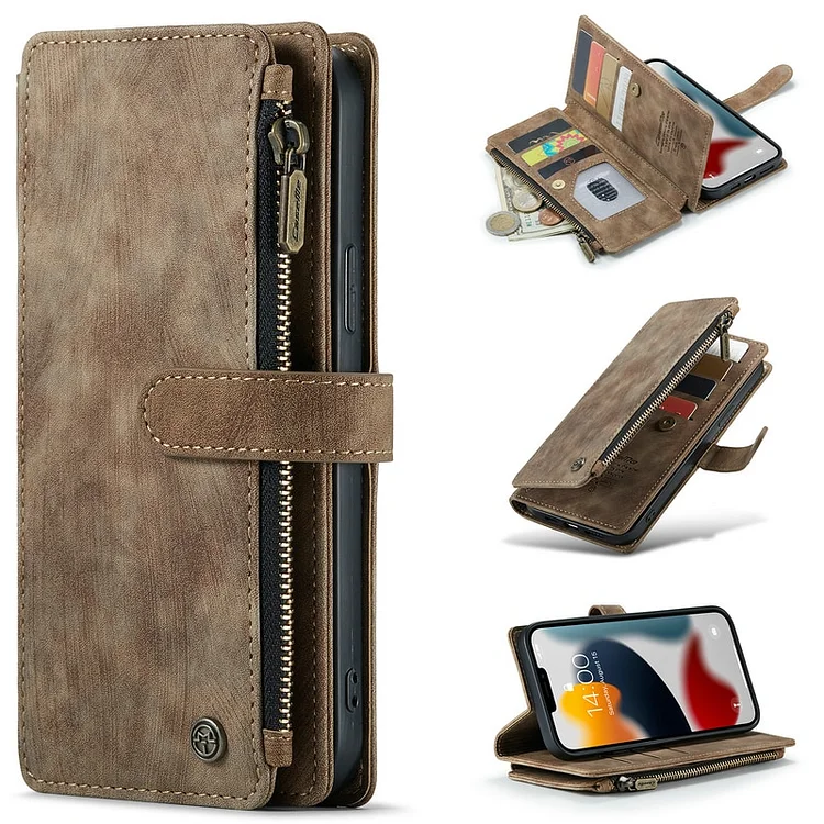 Luxury Phone Case For iPhone 14 13 mini11 Pro XS Max 7 8 Plus Samsung S22 ultra Leather wallet Cover For iPhone 15 Pro Max