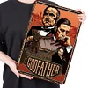 The Godfather - Vintage Metal Signs - 20*30cm/30*40cm - Movie