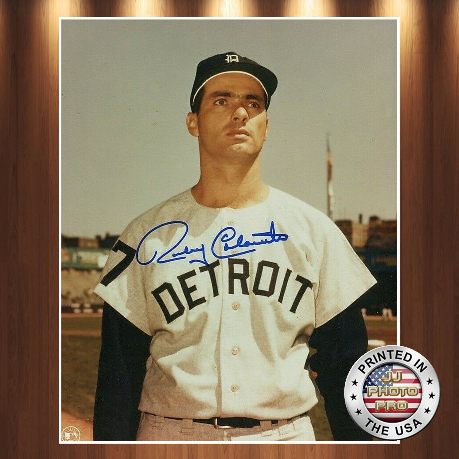 Rocky Colavito Autographed Signed 8x10 Photo Poster painting (HOF Tigers) REPRINT