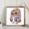 Owl - 18CT Stamped Cross Stitch 20*20cm/7.87*7.87in