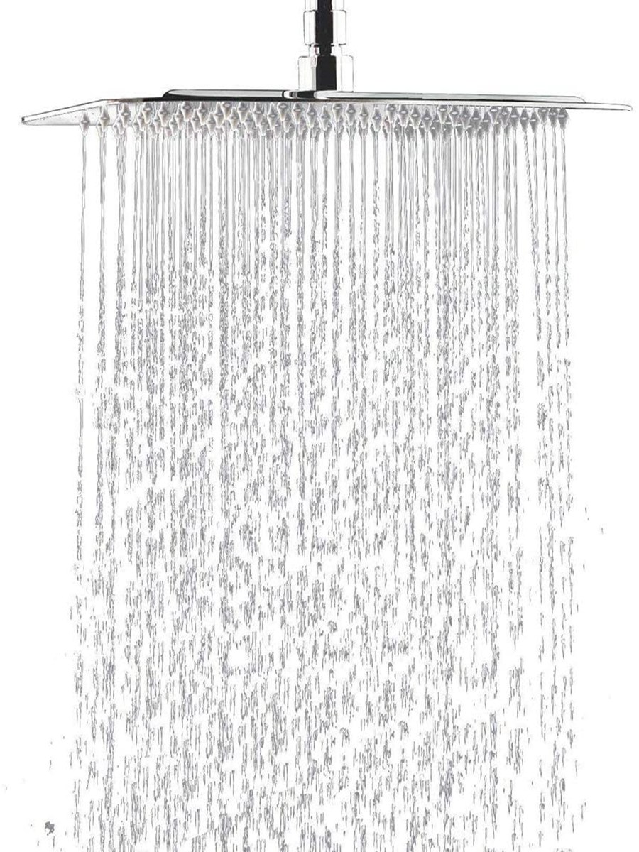 

Rain Shower Head 304 Stainless Steel with Anti-Limescale Nozzles, 501 Original