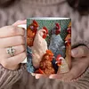 Mug &agrave; imprim&eacute; coq 3D