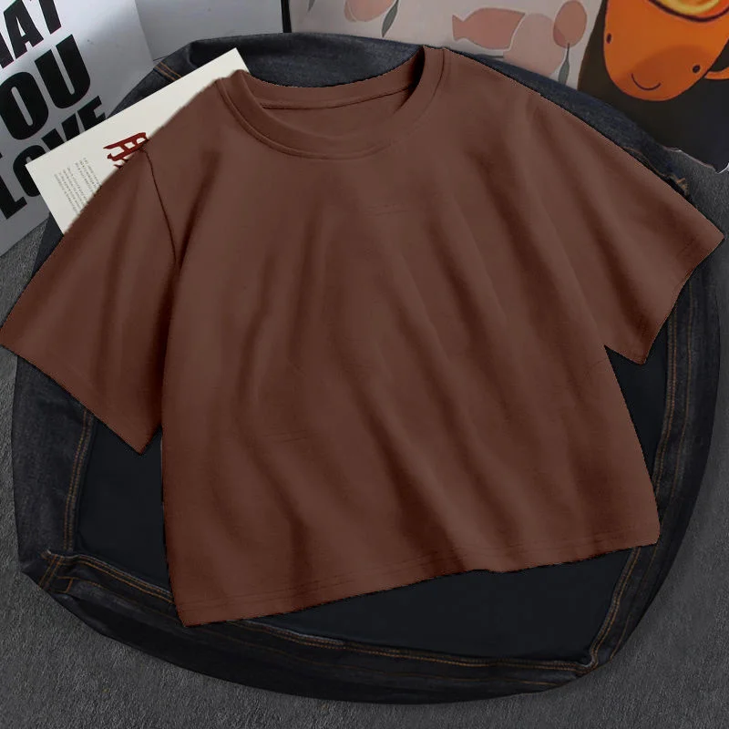 Uveng Uveng Women's DIY New Women's Summer Solid Color Short Acceptable With DIY