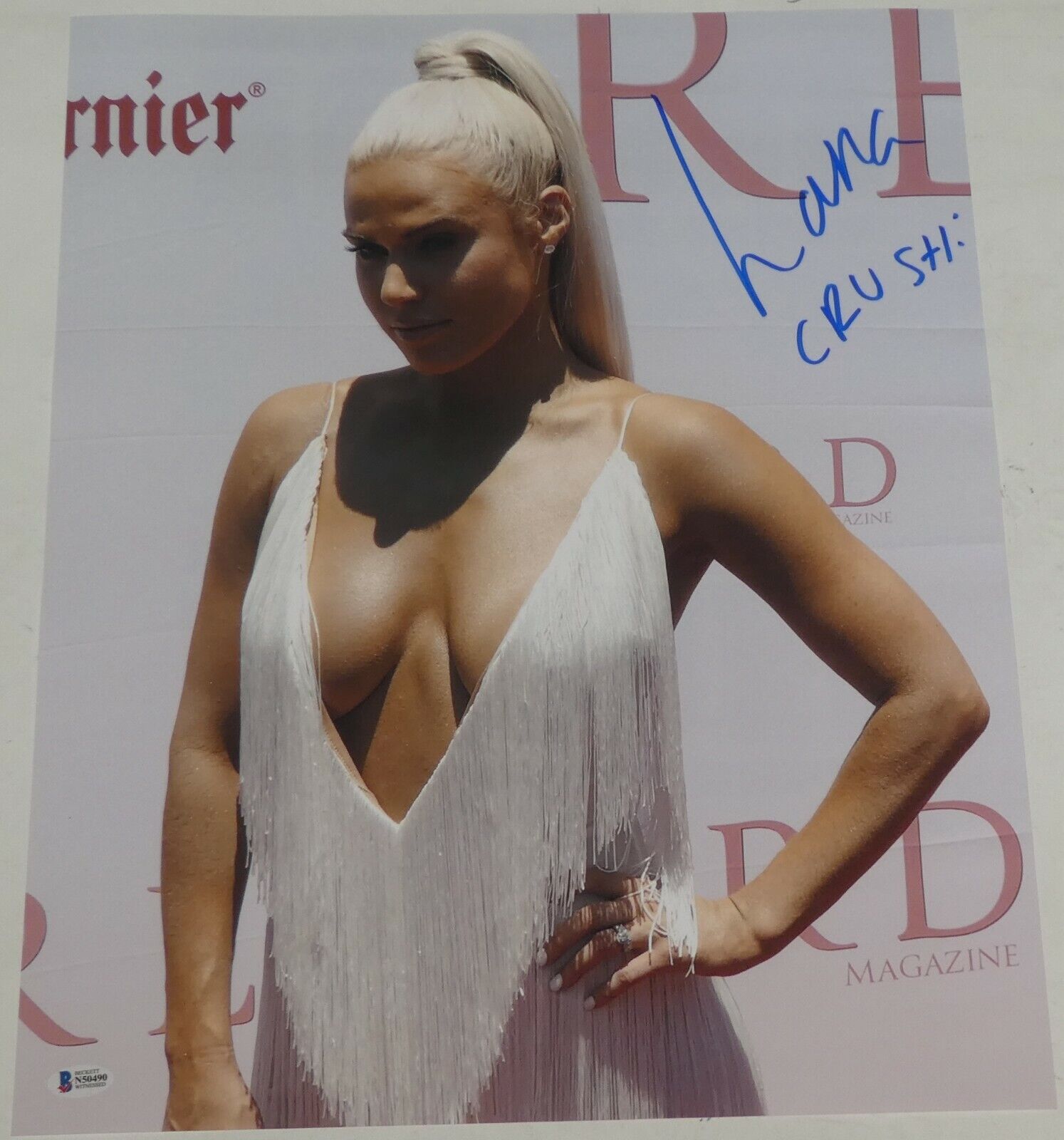 Lana Signed 16x20 Photo Poster painting BAS Beckett COA WWE Total Divas Picture Autograph Day 90