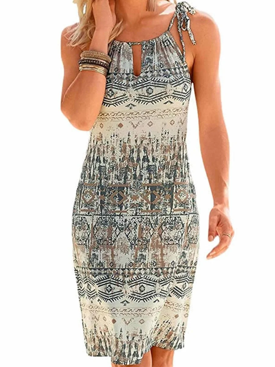 The Feminine Summer Irregular Bodycon Dress