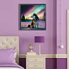 Diamond Painting-DIY Full Round Drill Wolf(40*40 CM)