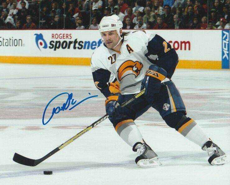 TEPPO NUMMINEN SIGNED BUFFALO SABRES 8x10 Photo Poster painting! Autograph