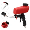  Portable Sand Blaster Gun Kit, Multipurpose Sandblasting Tool with Japanese Nozzle, for Cleaning Rust, Paint, Spray Gun