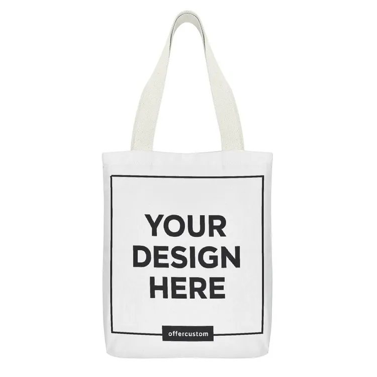 Personalized Design  Canvas Tote Bag Double