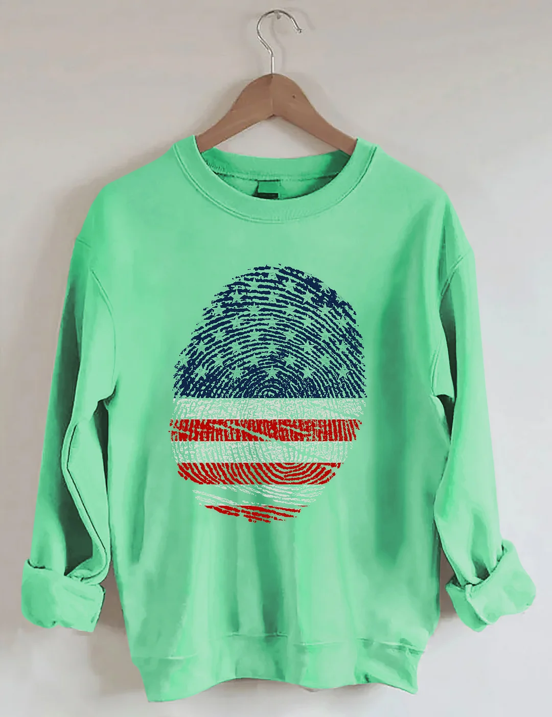Fingerprint Flag Sweatshirt