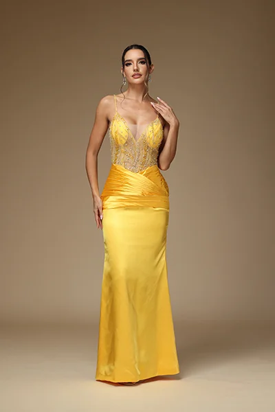 Lemon shop yellow gown