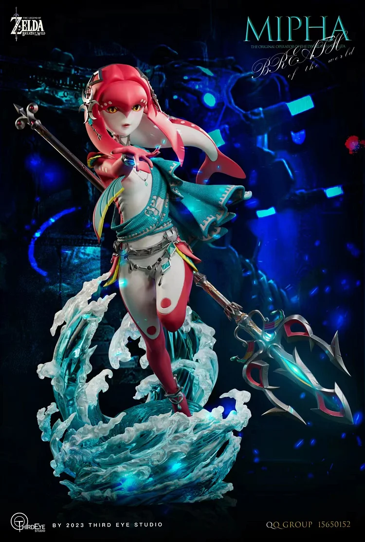 PRE-ORDER Third Eye Studio - The Legend of Zelda Four Champion#1 Mipha 1/4 Statue(GK)-