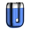Mini Dual-Head Electric Shaver Rechargeable Portable Razor Travel Shaver for Men
