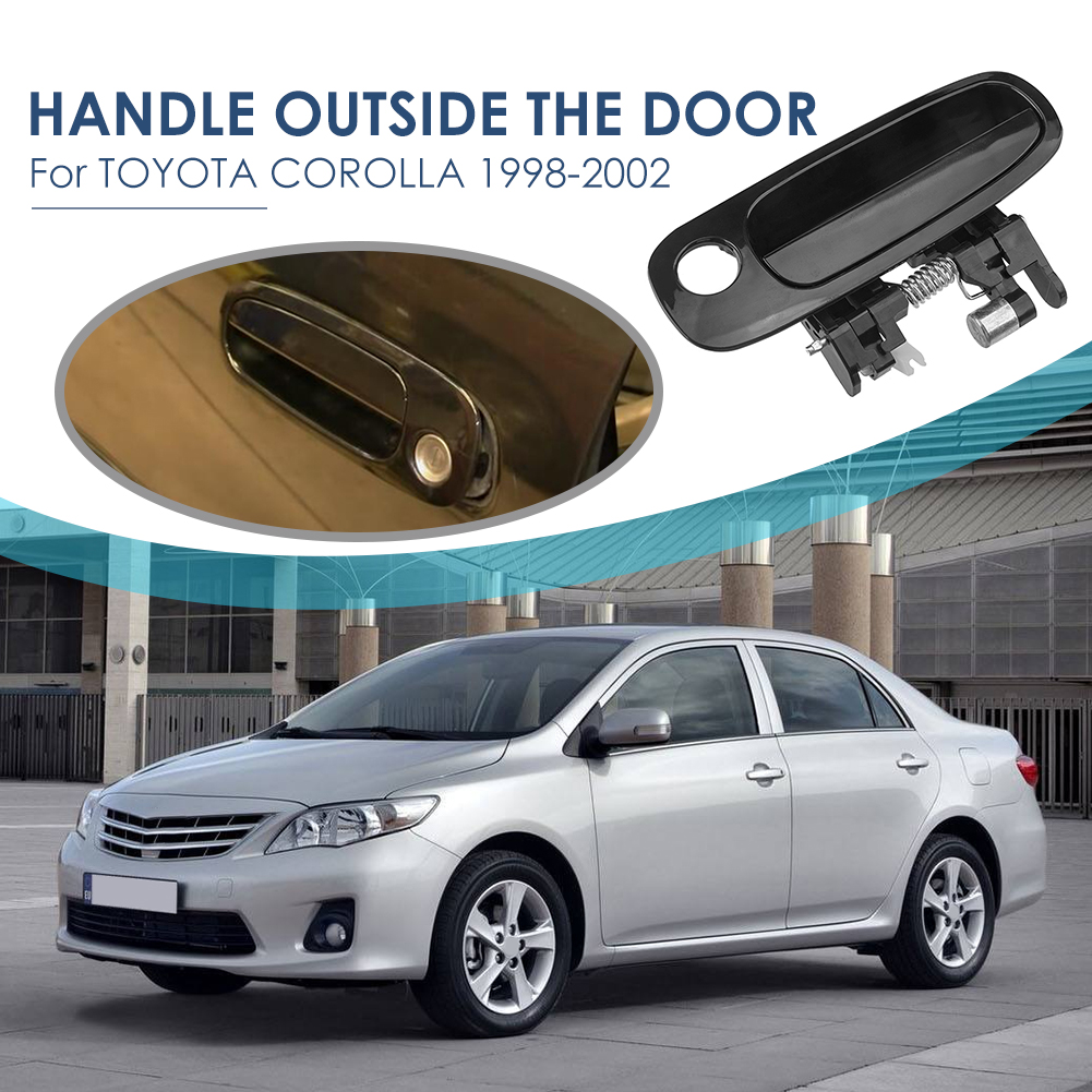 

Exterior Front Door Handle Left Right Side for Toyota Corolla 1998-2002, 501 Original