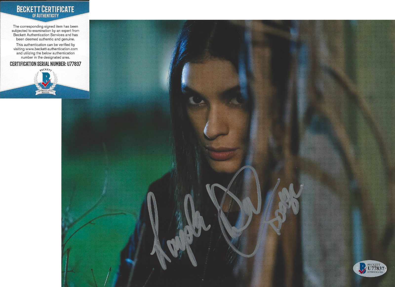 LAYSLA DE OLIVEIRA SIGNED 'LOCKE & KEY' DODGE 8x10 Photo Poster painting 9 PROOF BECKETT COA BAS