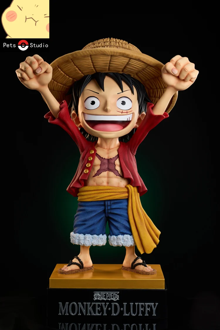 Pets Studio - One Piece Gear 3 side effect shrinks Luffy 1/1 Statue(GK)-