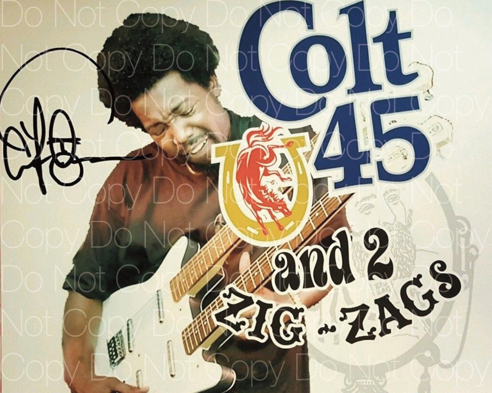 Afroman signed Colt 45 8X10 print Photo Poster painting picture poster autograph RP