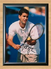 Pete Sampras Open Signed Autographed Photo Poster painting Poster Print Memorabilia A2 Size 16.5x23.4