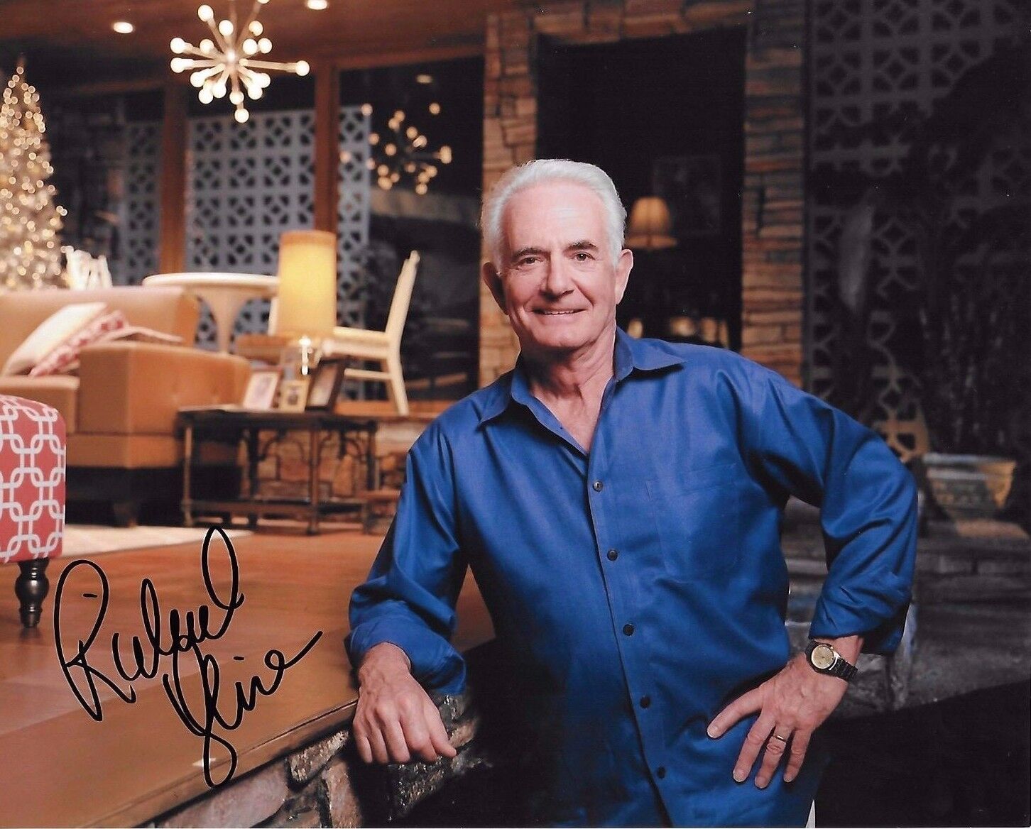 Richard Kline Signed 8x10 Photo Poster painting - Larry from Three's Company - RARE!!! H297