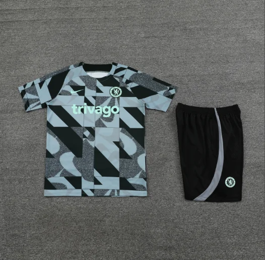 23/24 Chelsea Short Sleeve Training Kit Football Shirt Thai Quality
