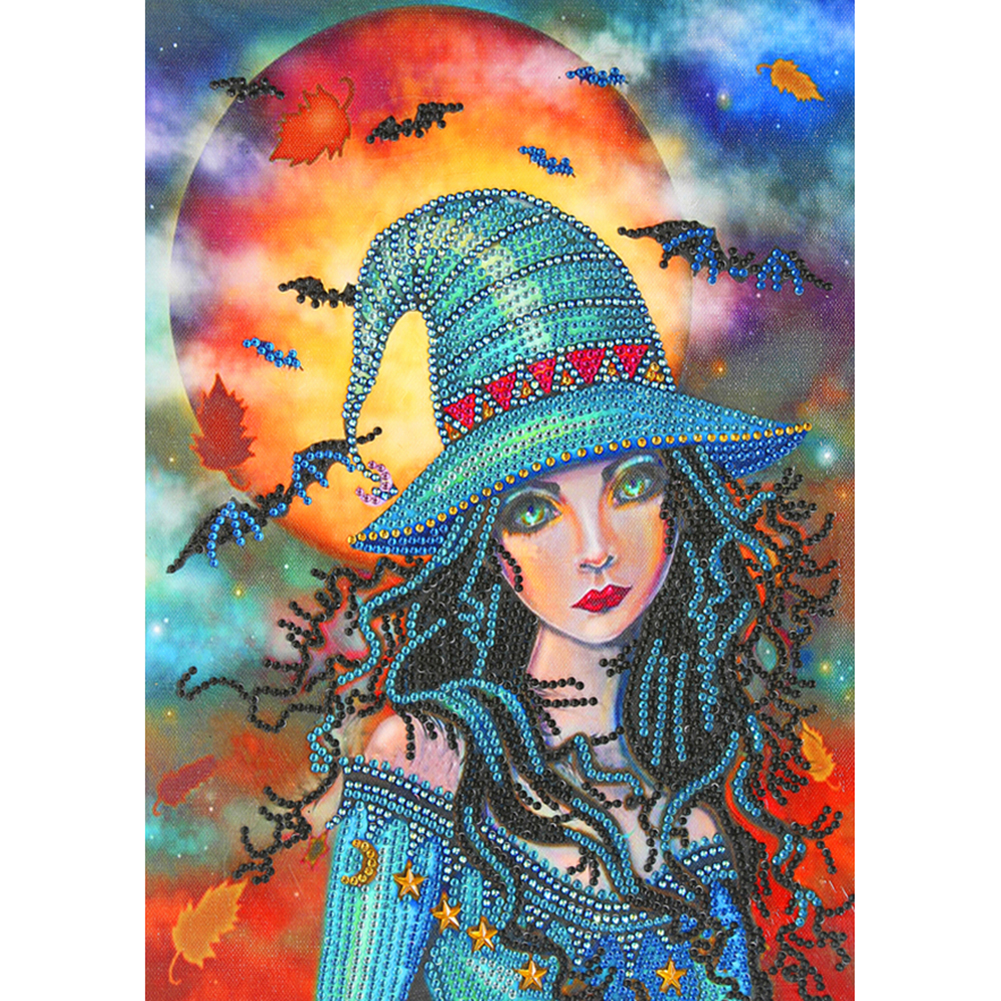

Halloween - Special Shaped Diamond Painting - 30*40CM, 501 Original