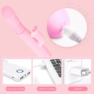 G Spot Rabbit Vibrator With Clit Licker