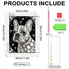 Diamond Painting-DIY Special Shaped Drill Pearl Painting Dog(30x40cm)