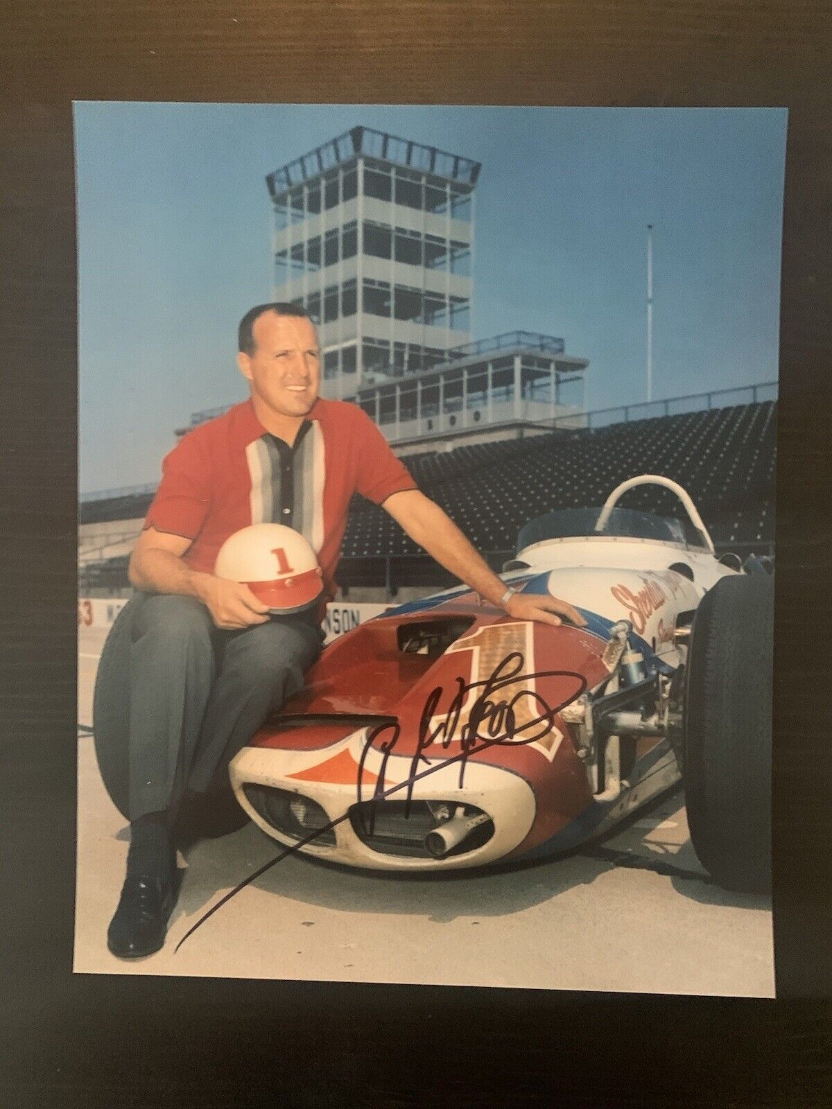 AJ Foyt Signed 8 X 10 Photo Poster painting Indianapolis 500 Autographed Indy Car