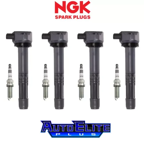Dronehint 4x AEP Ignition Coil & NGK Spark Plug for Acura ILX TLX/ Honda Accord CR-V UF712 (For: Acura) Parts