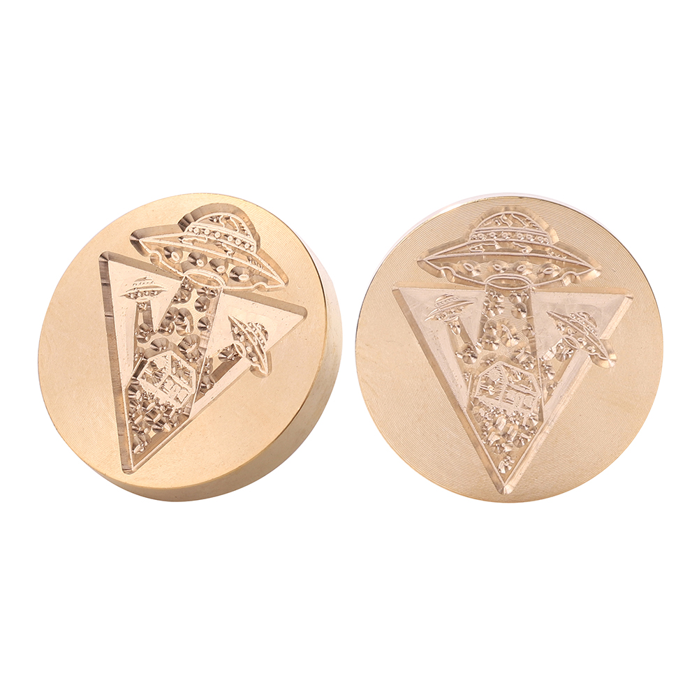 

30mm UFO Retro Wax Seal Stamp Replace Copper Head - Wax Seal Stamp, 501 Original