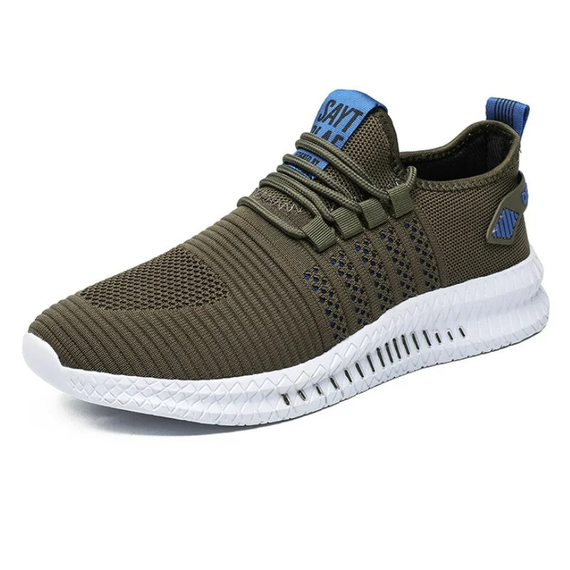 Summer Men's Casual Shoes Soft Lightweight Men's Casual Shoes Mesh Breathable Men's Sneakers Brand Designer Men's Flat Shoes