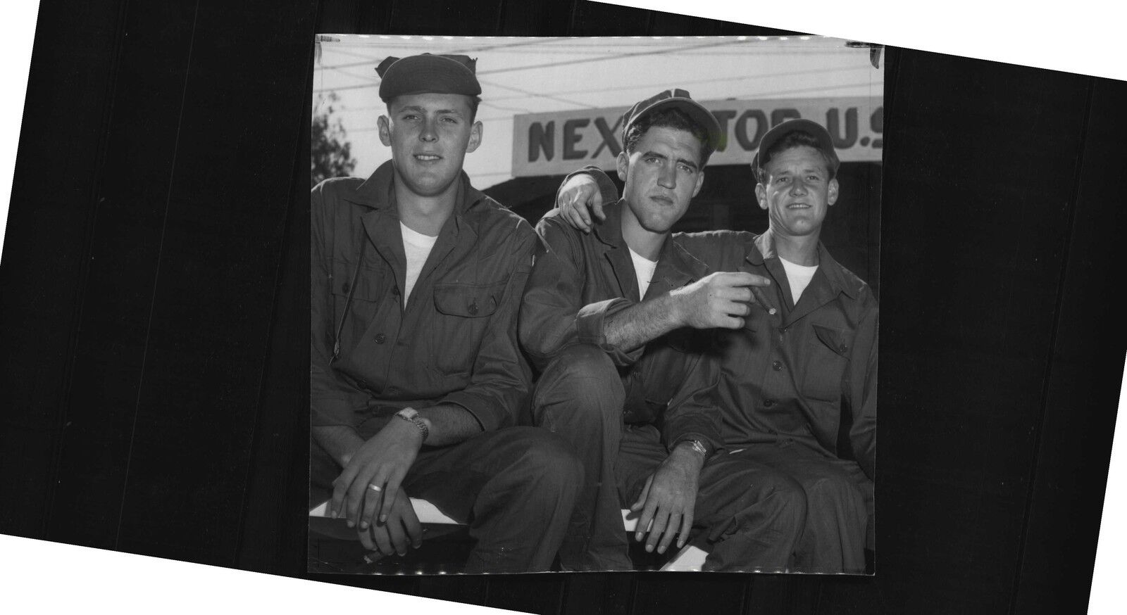d Prisoners From Missouri in Inchon 1953 Korea War Press Photo Poster painting