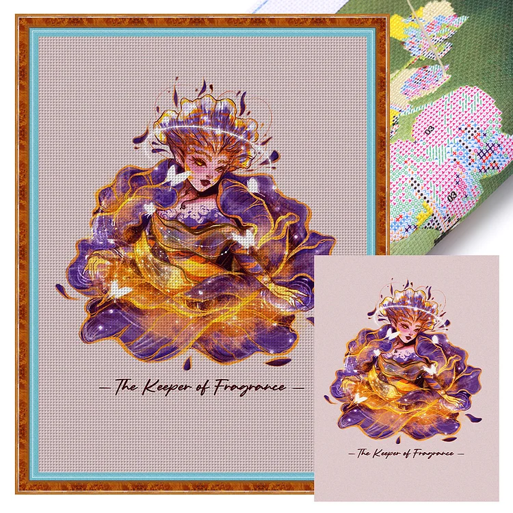 Guardian Of Aroma 11CT Stamped Cross Stitch (40*56CM) gbfke