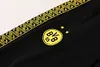 Joyfball 2025/2026 Dortmund Long Zipped Jacket Yellow Soccer Jersey 1:1 Thai Quality 