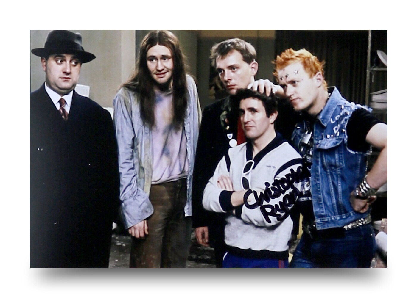 Christopher Ryan Signed 6x4 Photo Poster painting Mike The Young Ones Genuine Autograph + COA